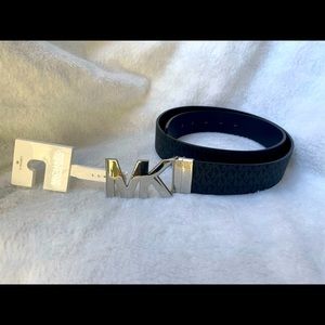 Michael Kors Reversible Logo Buckle Belt